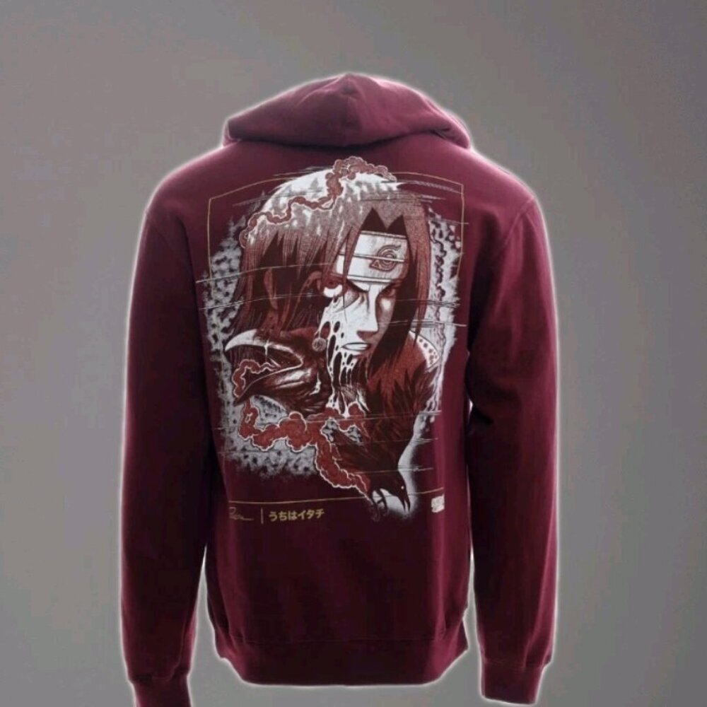 Primitive x Naruto x Paul Jackson Clone Burgundy Hoodie Size Men's Size XXL